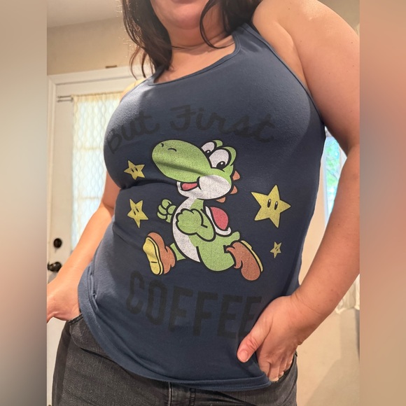Yoshi but first coffee sz.M/L - Picture 2 of 3